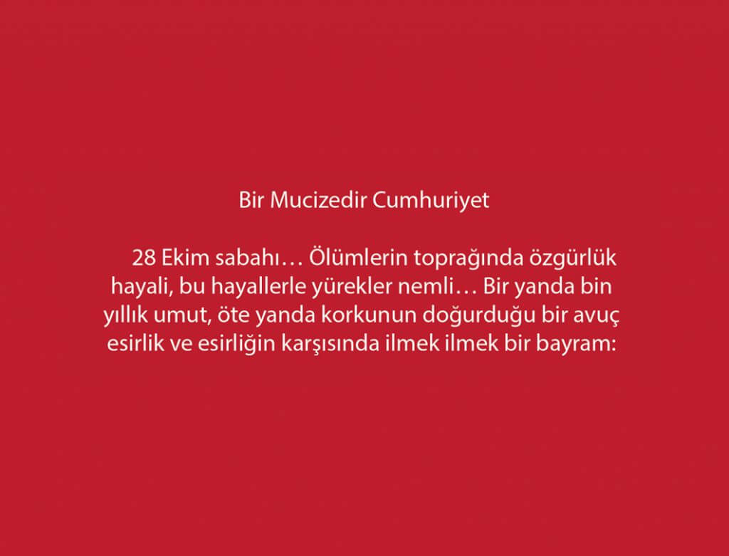“Cumhuriyet” temalı kompozisyon yarışması 2.si İlkim Yurt