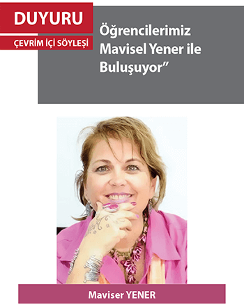 Öğrencilerimiz  Mavisel Yener ile  Buluşuyor”